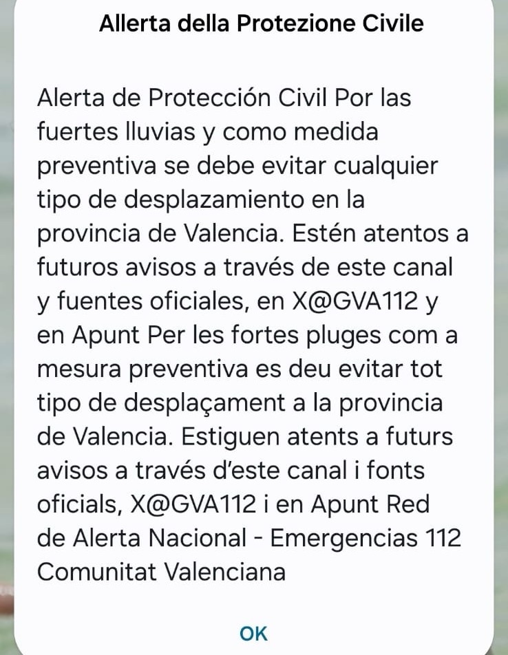 “A Valencia il maltempo ci ha tenuti prigionieri: un viaggio di ritorno surreale e spaventoso” 2 93dd0d00 bb93 4cfc a955 b7258fc8e9f0 1