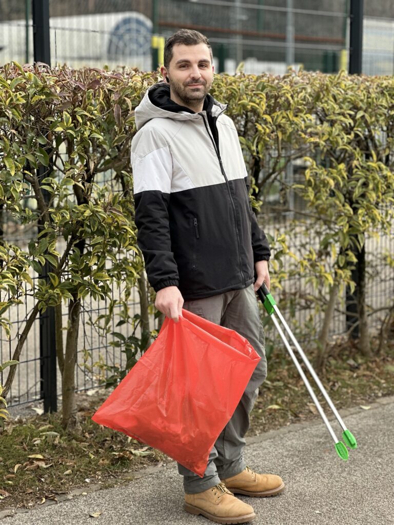 Luca Micaletto, il cittadino che ripulisce Bolzano: “Un piccolo gesto per il bene del quartiere” 2 img 0484