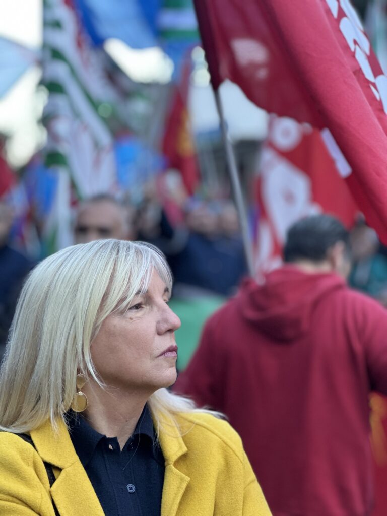 Bolzano in marcia per le Acciaierie: migliaia di lavoratori in corteo 5 img 0404